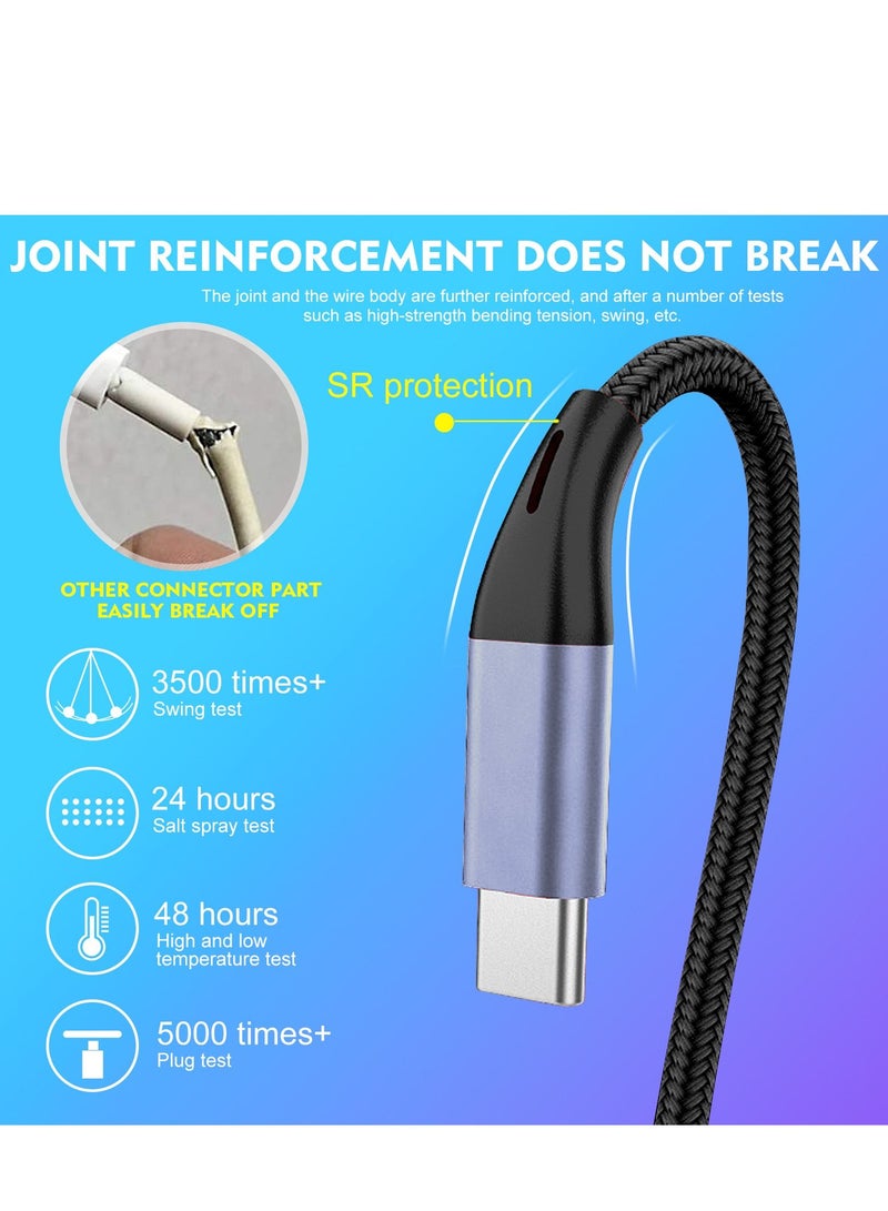 SKY-TOUCH 3 in 1 USB Phone Charger Cable 5A Fast Charging Cable 2M  - Image 5