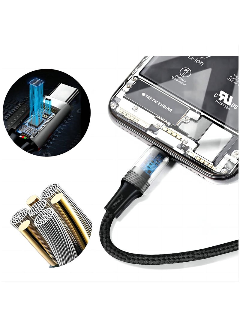 SKY-TOUCH 3 in 1 USB Phone Charger Cable 5A Fast Charging Cable 2M  - Image 3
