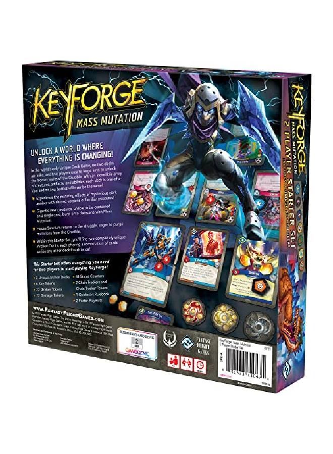 Fantasy Flight Games Keyforge Mass Mutation Two Player Starter Set ; Fastpaced Card Game ; Strategy Game For Adults And Teens ; Ages 14+ ; 2 Players ; Average Playtime 45 Minutes ; Made By - Image 2