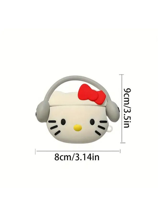Hello Kitty Classic Airpods 1 2 Protective Case Cute Cartoon Design Durable PVC - Image 3
