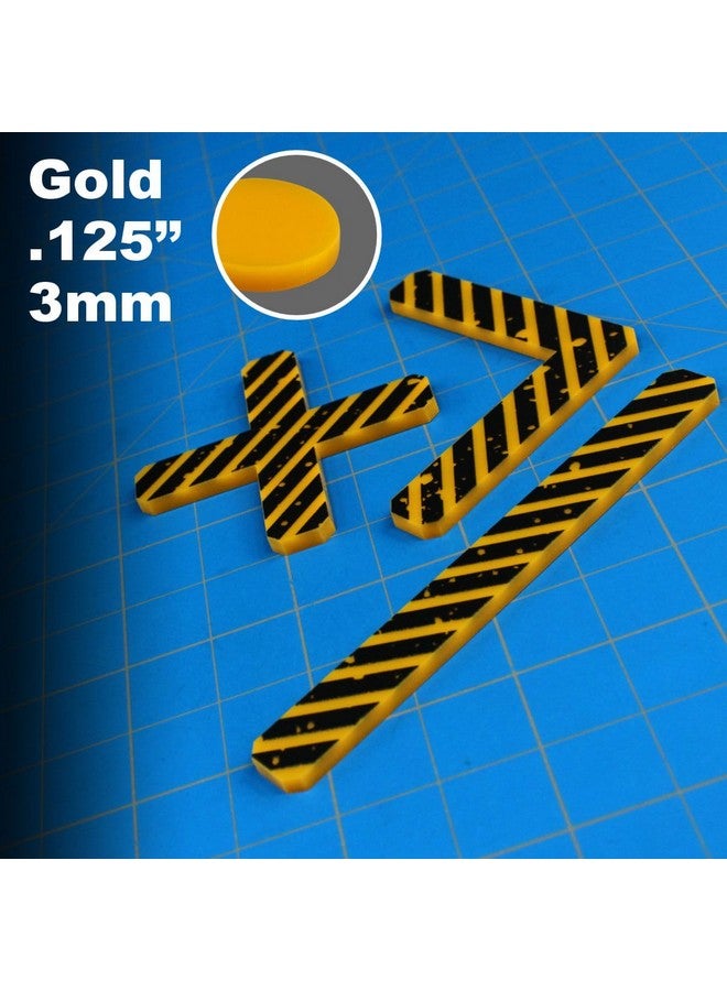 LITKO Deployment Zone Template | Compatible with Warhammer 10th Edition | WH40Kv10 | 10 Pack (Yellow & Black) - Image 5