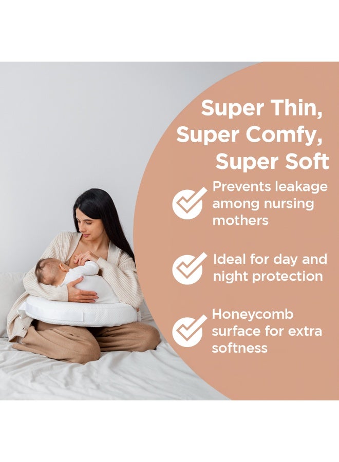 Floren Disposable Nursing Breast Pads 30Pcs |
Maternity Pads | Ultra Thin with Complete Coverage I Super Absorbent | Breathable | Discreet |
Individually Packed for Moms | - Image 4