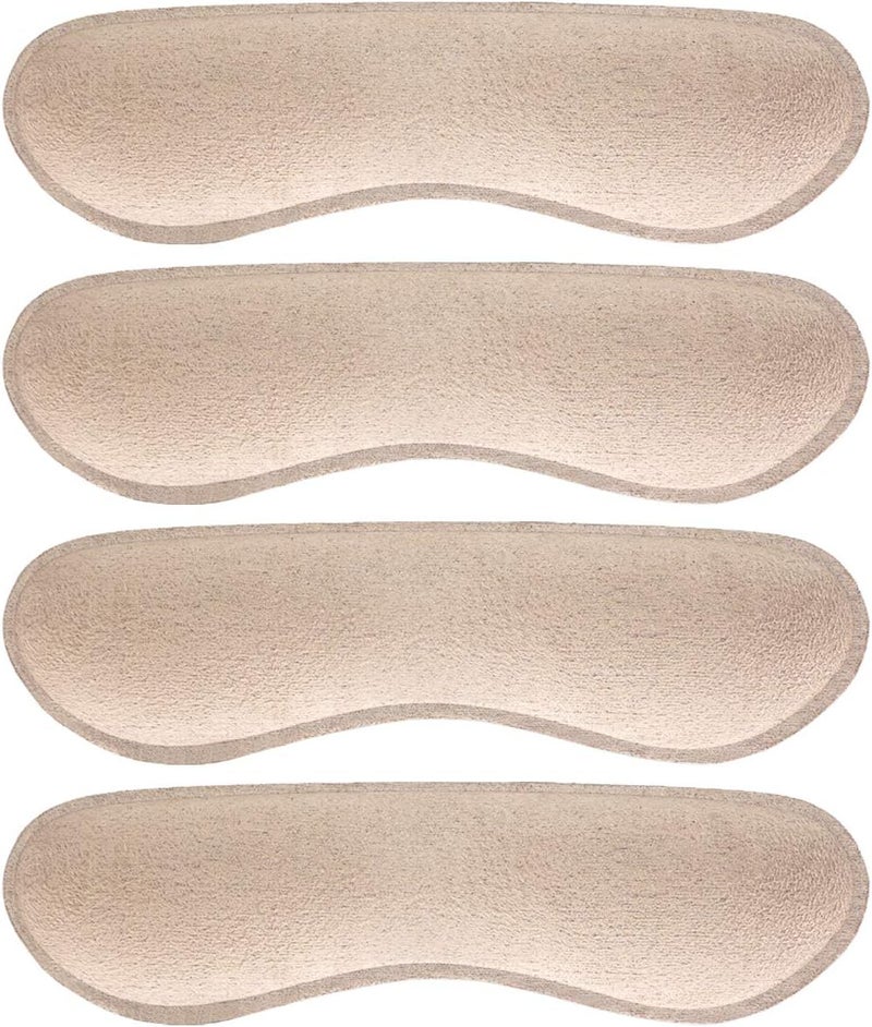 Dr.Foot Dr. Foot's Heel Grips Liner Insert for Shoes Too Big, Shoe Inserts Liners for Loose Shoes, Preventing Heel Slipping, Rubbing, Non-Slip (Beige)