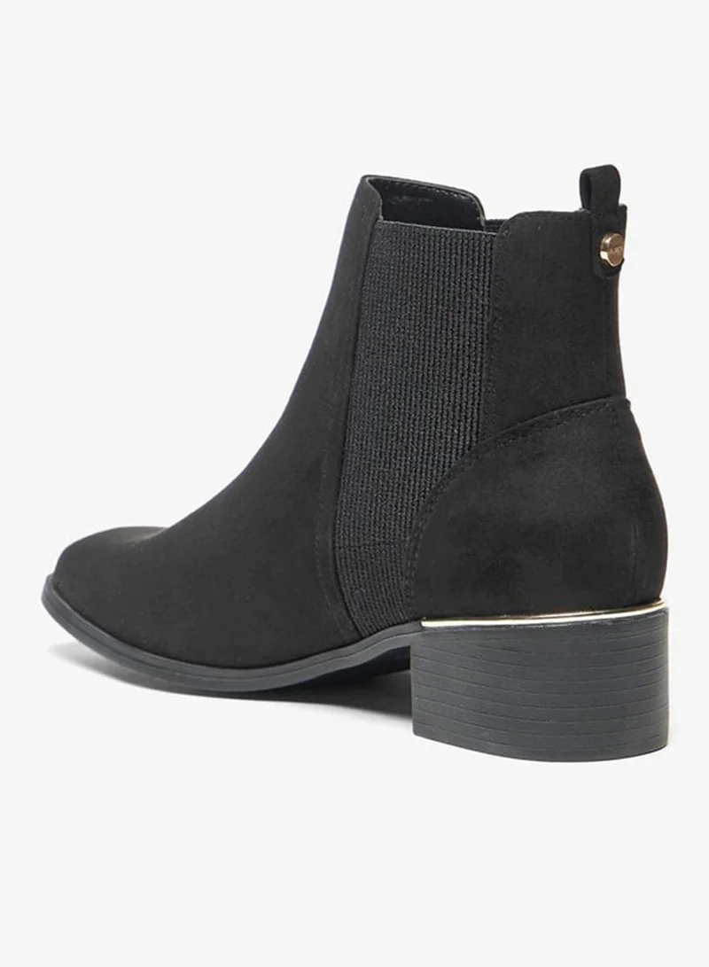 سيليست بوت نسائي بكعب عريض سهل الارتداء