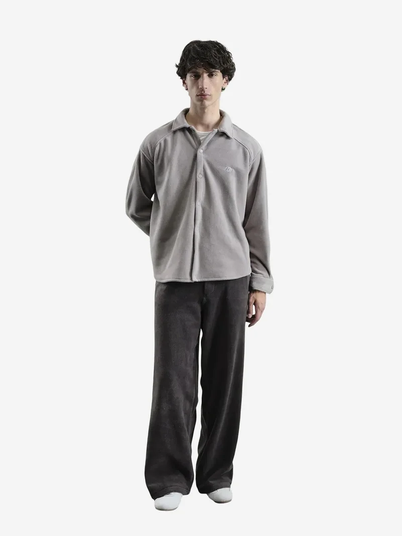 جيستو GIESTO Men's Solid Knit Overshirt