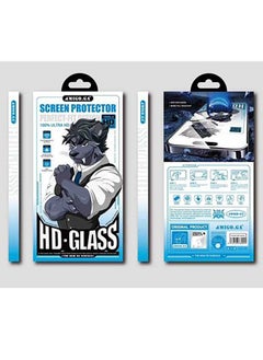 AMIGO.GA Iphone 15 Pro Max Premium Tempered Glass Screen Protector Full Glue - Black