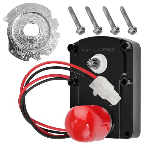 ROSARIN 7384691 7286039 Water Softener Motor and Cam Gears Kit for High Flow 1" Systems, Replaces 7281291, 7234731, 7228900, 7223015, 7228544, 7252381, 7250622, WS26X10021, WS26X21821, OEM with Screws - Image 1