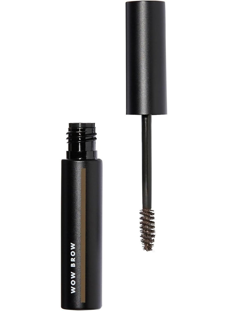 elf Wow Brow Gel, Volumizing, Buildable, Wax-Gel Hybrid, Creates Full, Voluminous-Looking Brows, Locks Brow Hairs In Place, Neutral Brown, Fiber-Infused, 0.12 Oz - Image 1