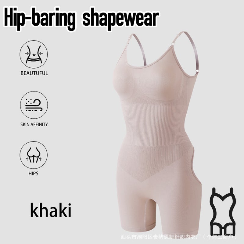 Corset Hip-Revealing One-Piece Shapewear, Tummy-Tightening, Postpartum Sling, Corset, Butt-Lifting, Pp Pants - Image 1