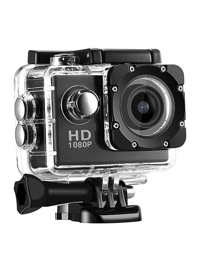 1080P Waterproof Sports Action Camera | Full HD Action Cam with Wide Angle Lens, Underwater Camera for Diving, Cycling, Bike & Outdoor Sports - Image 1
