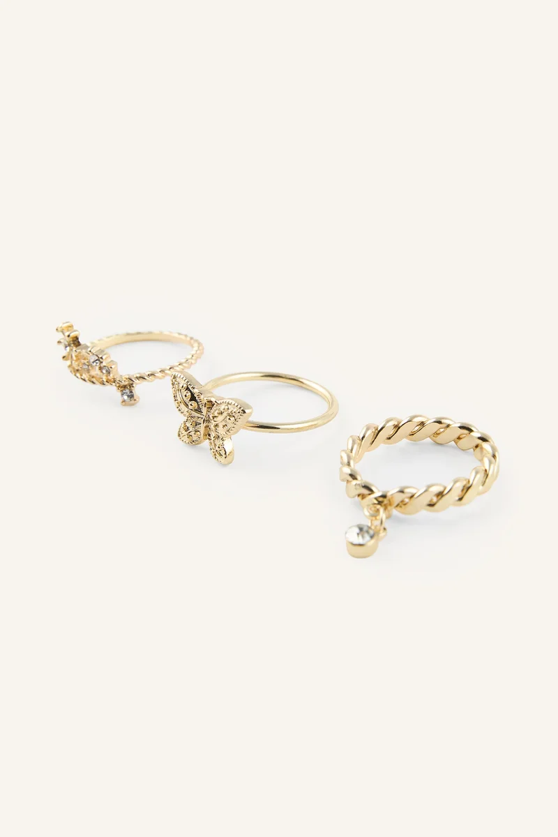 Defacto  Woman 6 Piece Rings for Women | Best Price UAE