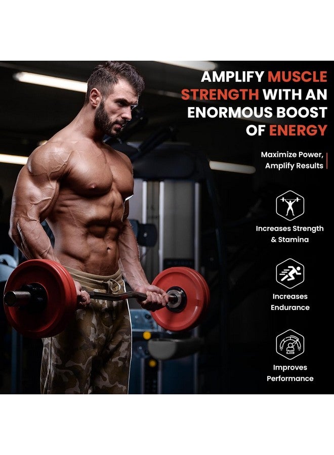 NATURYZ Nitric Pump 2500 Mg Extra Strength L-Arginine | L Citrulline | Caffeine | Boosts Stamina | Energy | Increases Blood Flow | Improves Performance | Ideal Pre-workout Supplement - 90 Tablets - Image 4
