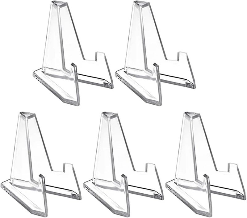 30 قطعة حامل عرض أكريليك شفاف لألبوم الكوميك وقرص مضغوط ومجلة وبطاقة بريدية وصورة وجهاز لوحي - Image 1