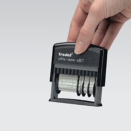 Trodat Replacement Ink Pads 6/4817 – Pack of 2 – Blue Ink – for The Printy 4817 and 4813 - Image 2