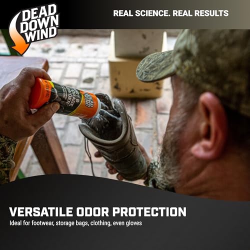 Dead Down Wind Boot and Storage Powder | 4 Oz Bottle | Hunting Accessories | Helps With Odor for Hunting Boots, Gear, Storage Bags + Clothes | Scent Management Foot Powder - Image 4