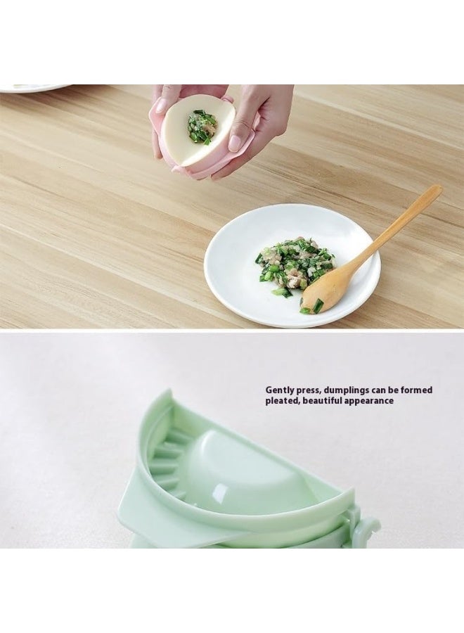 صانعة زلابية، 3 قطع صانعة ضغط، آلة قولبة الزلابية-اصنع زلابية مثالية كل مرة，رافيولي، سمبوسة，أرغفة，فطائر，بوتستيكرز - Image 2