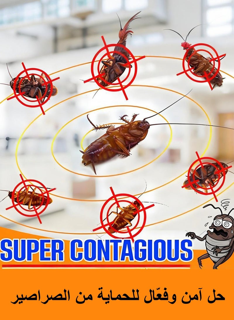 JUE-FISH Cockroach Gel Killer for Homes & Kitchens - Safe Cockroach Control Gel Eliminates Roaches 1PCS - Image 5