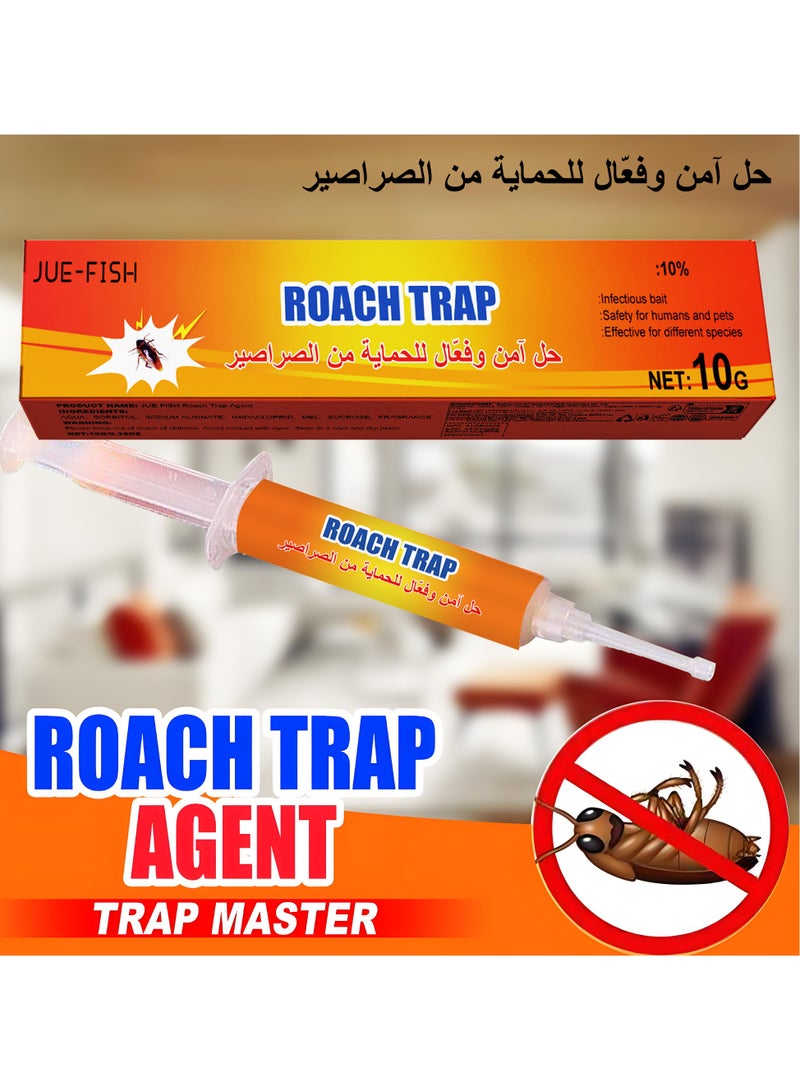 JUE-FISH Cockroach Gel Killer for Homes & Kitchens - Safe Cockroach Control Gel Eliminates Roaches 1PCS - Image 4
