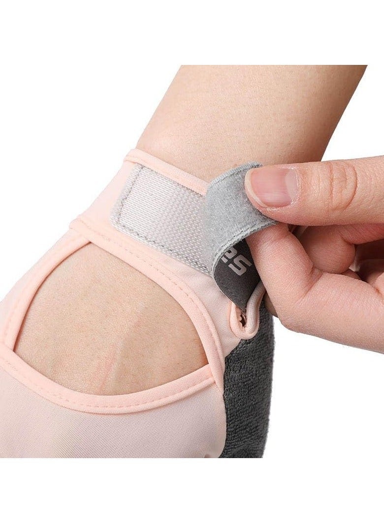 CAMPANAS Weight Lifting Gym Gloves with Anti-Skid Wear-Resistant Grip Breathable Exercise Gloves for Cross Training Workout Cycling Daily Use Men’s Medium - Image 5