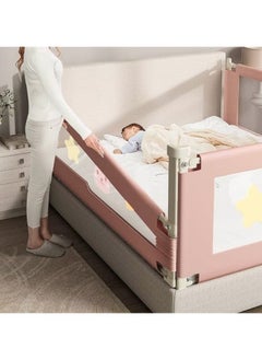 GGEROU 1-Piece Bed Guard Rail for Cribs, Toddler Extra Long Bed Rails,Baby Fence,Universal Baby & Children Rail,Upgrade Reinforced Safety Fence Protector Bed Rail Guard for Kids  - Image 5