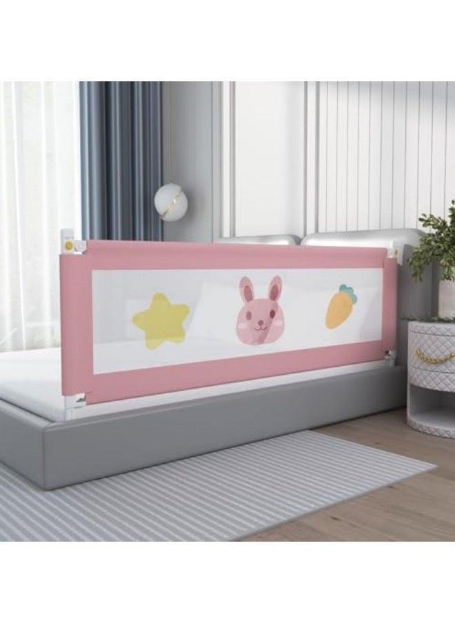 GGEROU 1-Piece Bed Guard Rail for Cribs, Toddler Extra Long Bed Rails,Baby Fence,Universal Baby & Children Rail,Upgrade Reinforced Safety Fence Protector Bed Rail Guard for Kids  - Image 3