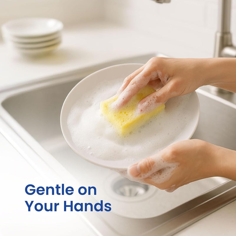 Dish Wash Liquid,| Powerful stain Removal, Lemon Fresh Scent, Long-Lasting Cleaning for Dishes, Utensils & Kitchen Use (1, 500 ML) - Image 3