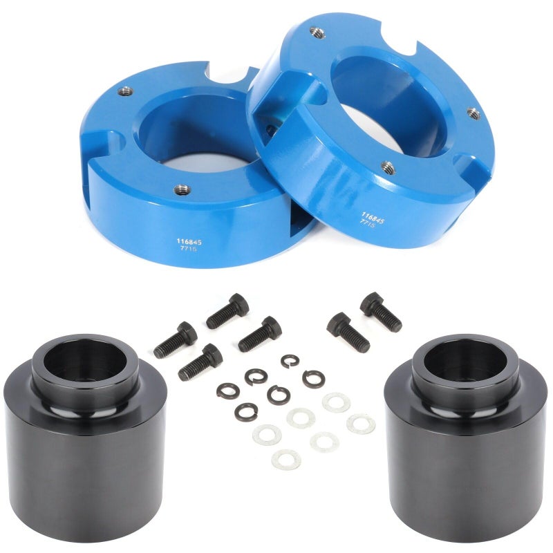 مجموعة رفع مستوى SCITOO 3 أمامية و3 خلفية متوافقة مع GMC يوكون 20072019 ويوكون XL 20152018 ويوكون XL 1500 20072014 ومع شيفروليه تاهو 20072019