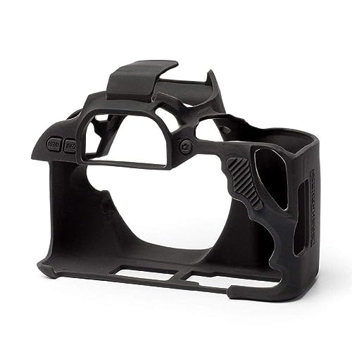 easyCover Protective Camera Case compatible for Canon 200D/250D SL2/SL3, Black - Image 4