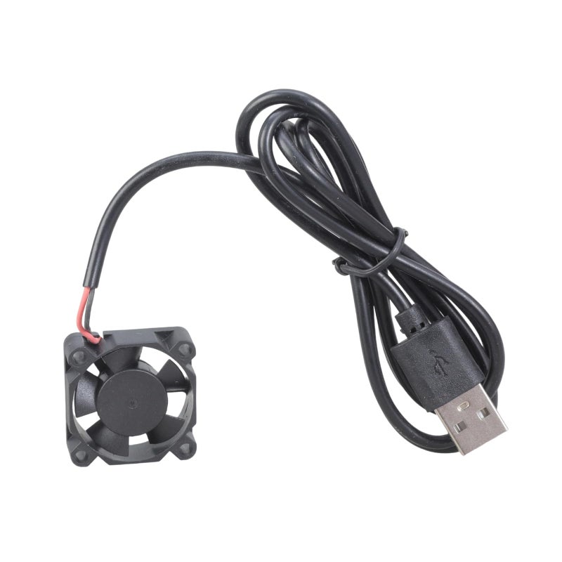 مروحة تبريد USB 5 فولت 30x30x10 مم تدفق هواء عالي هادئة ومتينة للطابعة والكمبيوتر ووحدة المعالجة المركزية والإلكترونيات - Image 2