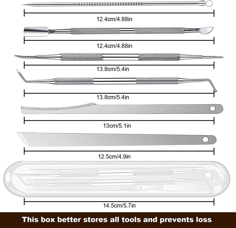 Ingrown Toenail Tool Kit: 100% Surgical Grade Stainless Steel - Ergonomic Non-slip Handle Sharp Precise Blade - Compact Travel Case for Professional At-home Pedicure Manicure Pain Relief Nail Care - Image 3