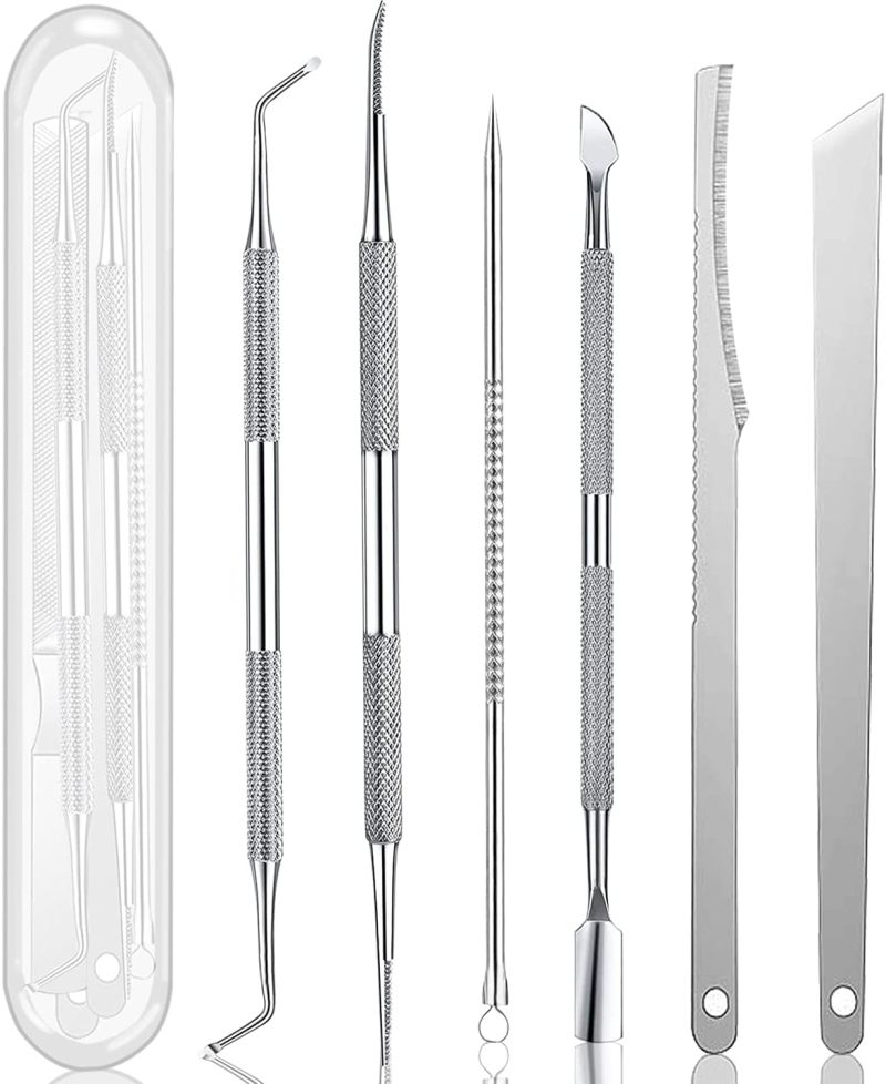Ingrown Toenail Tool Kit: 100% Surgical Grade Stainless Steel - Ergonomic Non-slip Handle Sharp Precise Blade - Compact Travel Case for Professional At-home Pedicure Manicure Pain Relief Nail Care - Image 2