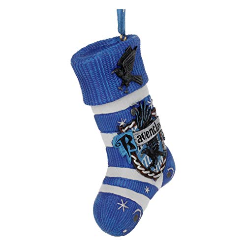 Nemesis Now Officially Licensed Harry Potter Ravenclaw Stocking Hanging Ornament Blue - Image 3