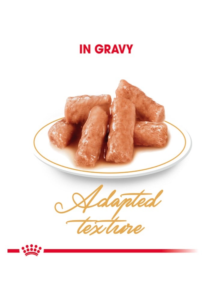 رويال كانين طعام رويال كانين للقطط البريطانية قصيرة الشعر (طعام رطب - أكياس) 12 × 85 جم - Image 3