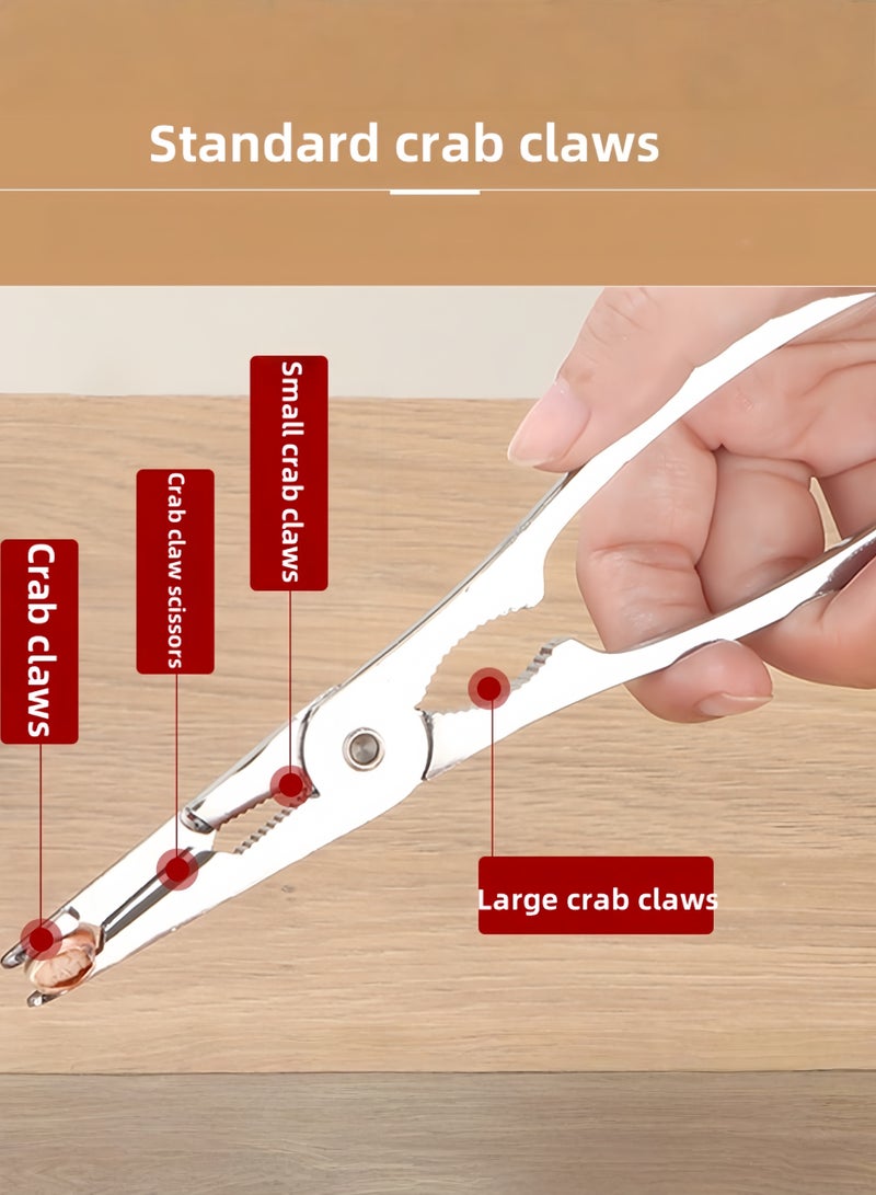 C&E Zinc alloy crab scissors hairy crab pliers crab pliers - Image 3