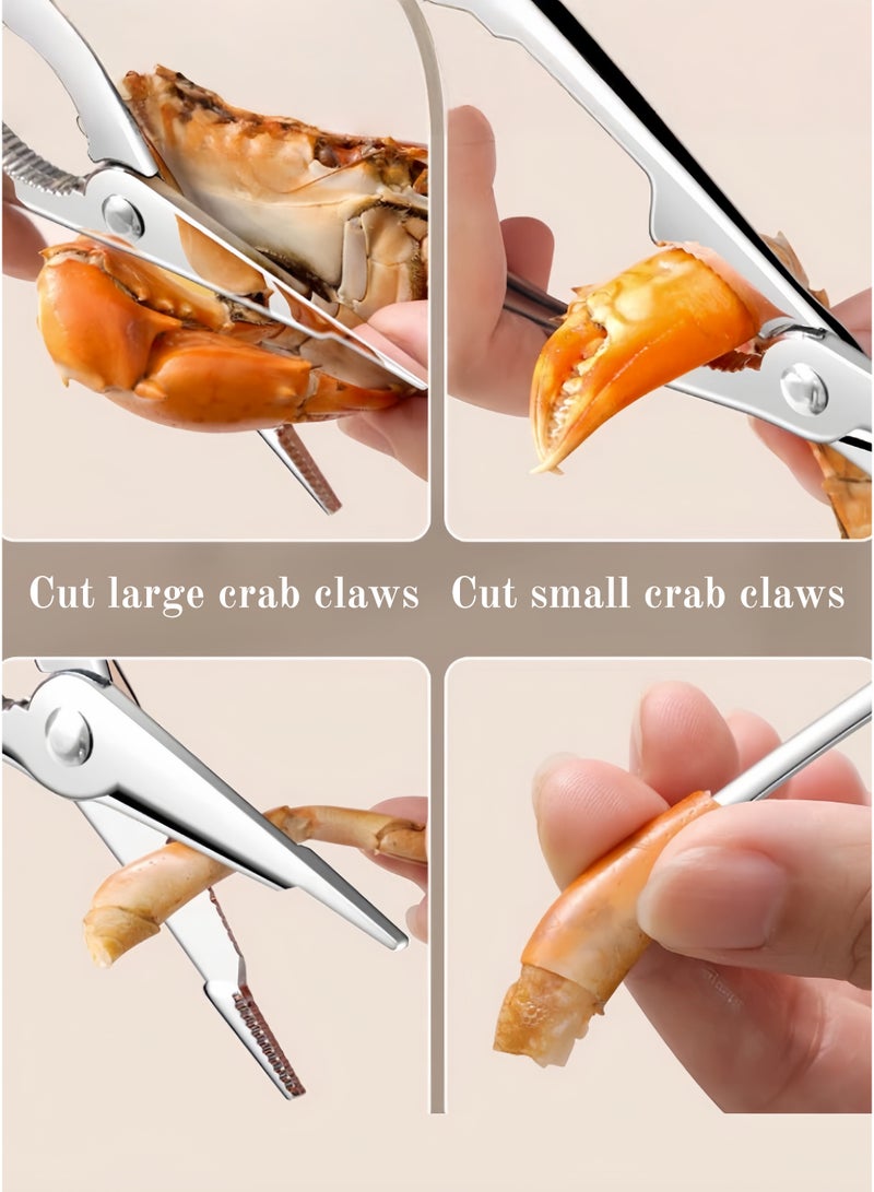 C&E Zinc alloy crab scissors hairy crab pliers crab pliers - Image 4