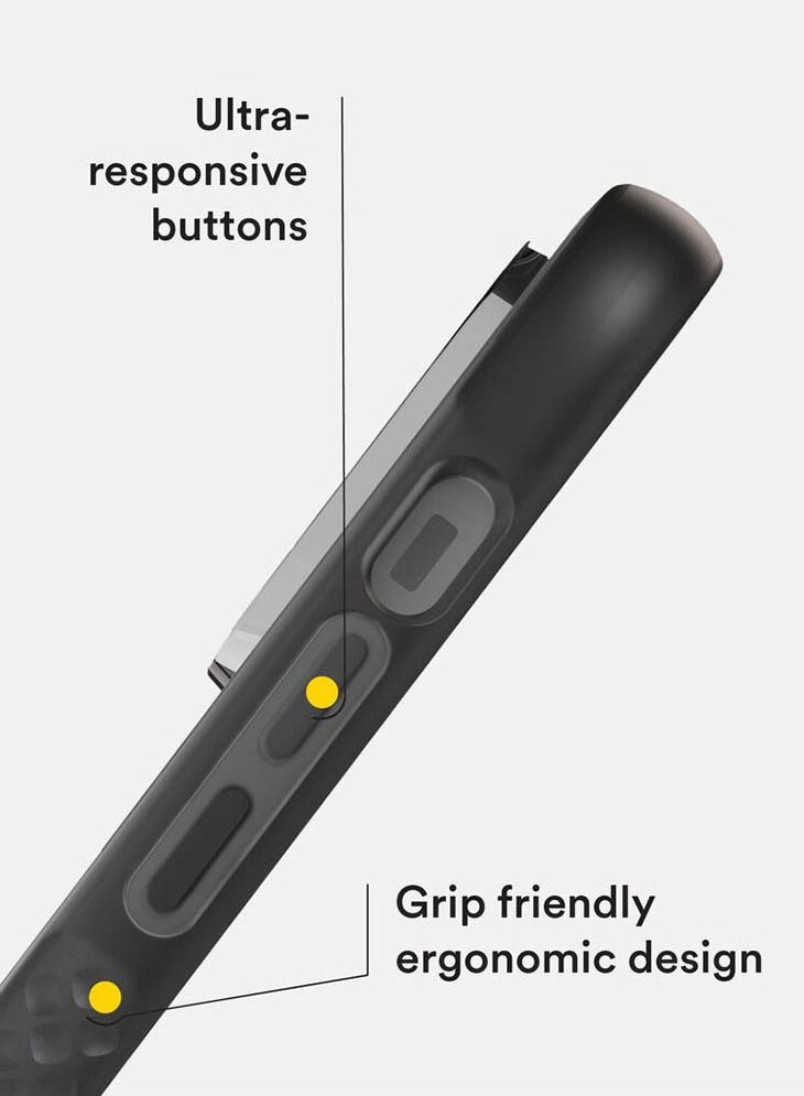 Bodyguardz Ace Pro for iPhone 14 PLUS Case Cover with Impact Protection Upto 14 Feet - Gravity - Image 3