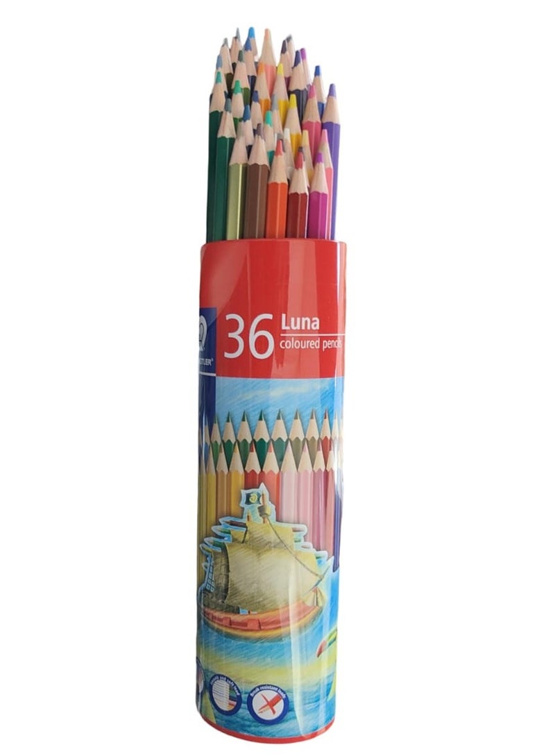 ستدلر قلم رصاص لونا كول أسطواني 36 لونًا - Image 2