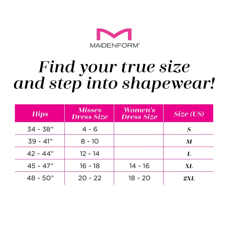 Maidenform Womens Minimizing Hi-waist Fajas Fl2107 Shapewear-briefs, Black, Small US - Image 3