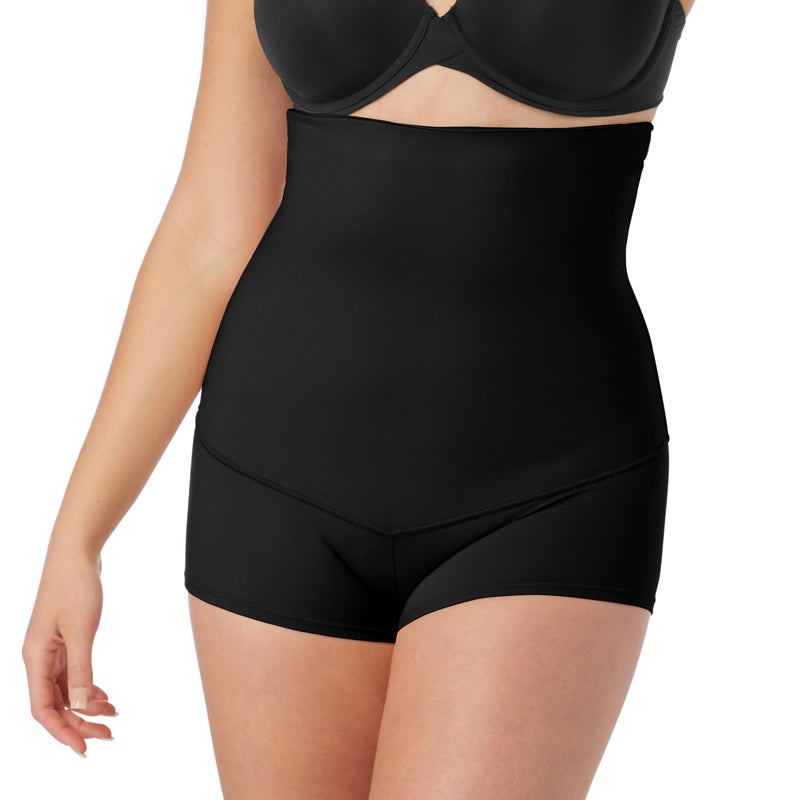 Maidenform Womens Minimizing Hi-waist Fajas Fl2107 Shapewear-briefs, Black, Small US - Image 1
