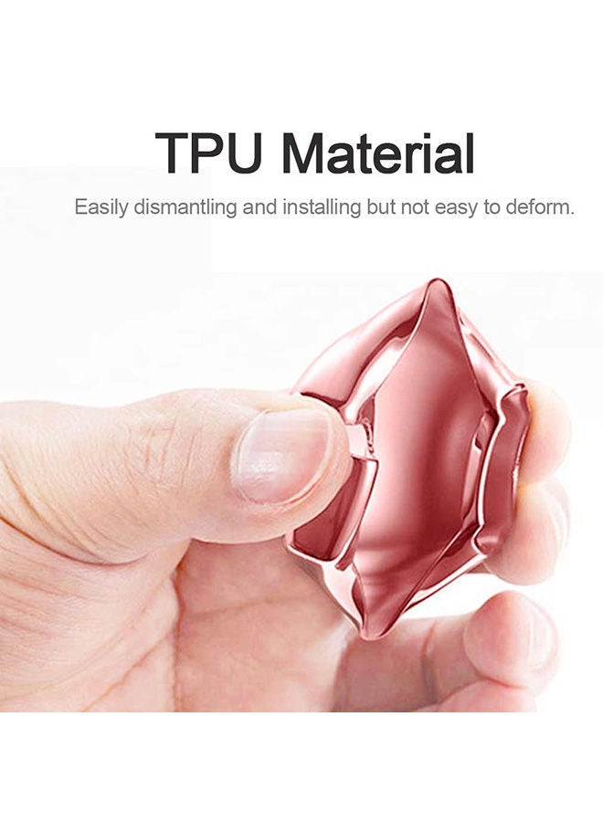 NIBEMINENT Electroplating Single-shell Car Key Case With Ring - Image 4