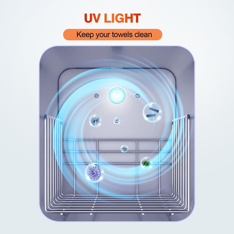 StateRiver Towel Warmer Cabinet, 5L Hot Bath Towel Warmer Heating Use for Facial Spa, Hair Beauty, Salon Equipment and Home - Image 3