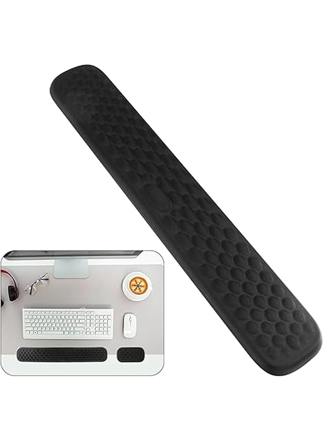 erorex Keyboard Wrist Rest Soft Memory Foam Wrist Support For Keyboard Keyboard Hand Rest Pad For Wrist Pain Relief Keyboard Wrist Guard For Long Hours Of Work Gaming Studying - Image 1