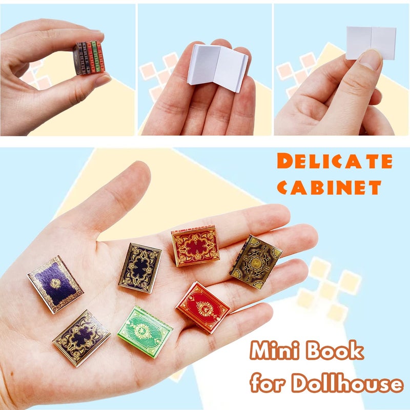 Baaxxango 30 Pack 1:12 Scale Miniatures Dollhouse Books,Assorted Timeless Miniatures Books,Mini Books Dollhouse Decoration,Dollhouse Accessories Toy Supplies for Boys and Girls - Image 3