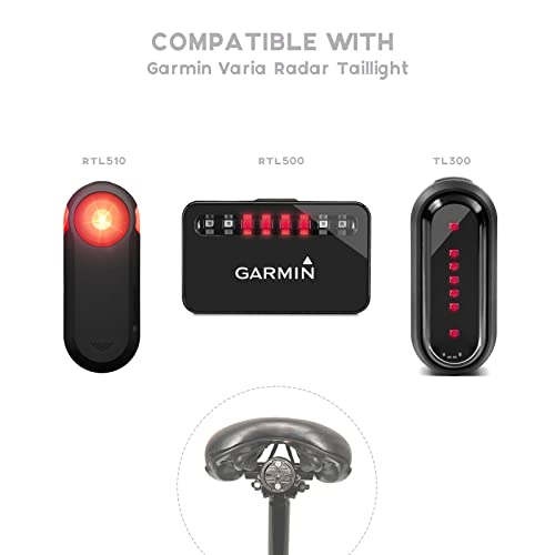 VEXPLO Cycling Mount for Garmin Varia - RTL510, RTL515 and TL300 Varia Rearview Radar or Tail Light, Solid All Metal Mount Under Bike Seatpost - Image 4