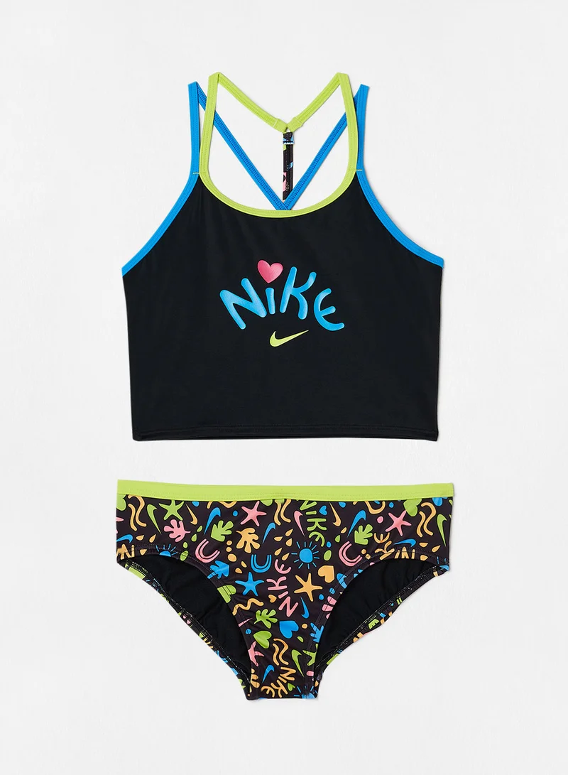 Nike Girls T-Crossback Midkini Set