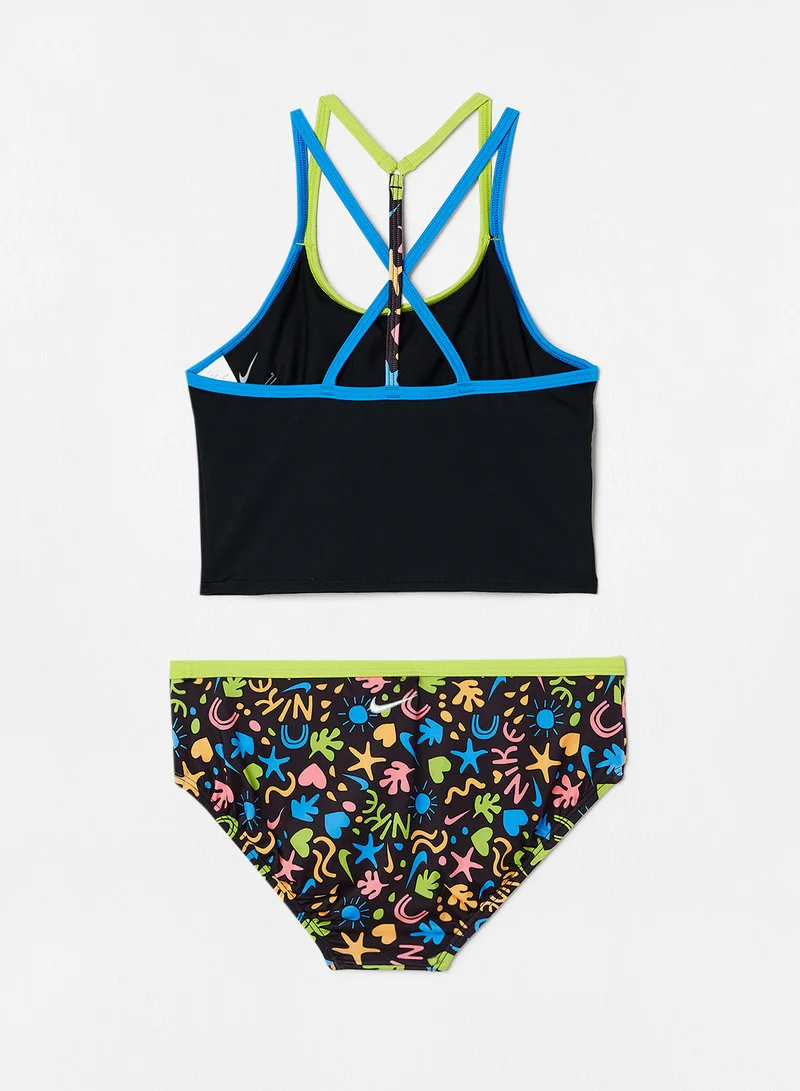Nike Girls T-Crossback Midkini Set