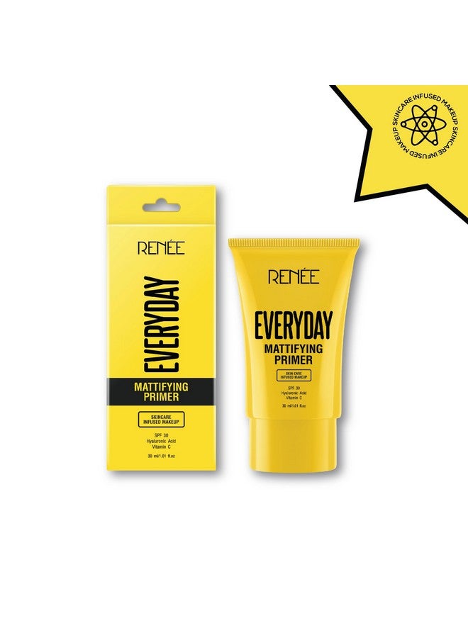 Renee Everyday Primer, Blurs Fine Lines, Wrinkles & Pores, Smoothen Skin Texture, Lightweight & Non-Sticky, Long Lasting Formula With Matte Finish, Cruelty-Free Skincare Infused Makeup, 30 Ml - Image 2