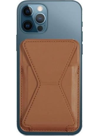 Polhammobile Polham Magsafe Wallet Case Card Holder with Stand for Iphone 12,13,14 Series, Ultra Thin Leather Magsafe  - Image 1