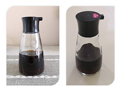 EIKS Excelity Cruet Dispenser Set for Olive Oil Vinegar Soy Sauce with Elegant Glass Bottle Kitchen Cooking Barbecue Tool - Image 5