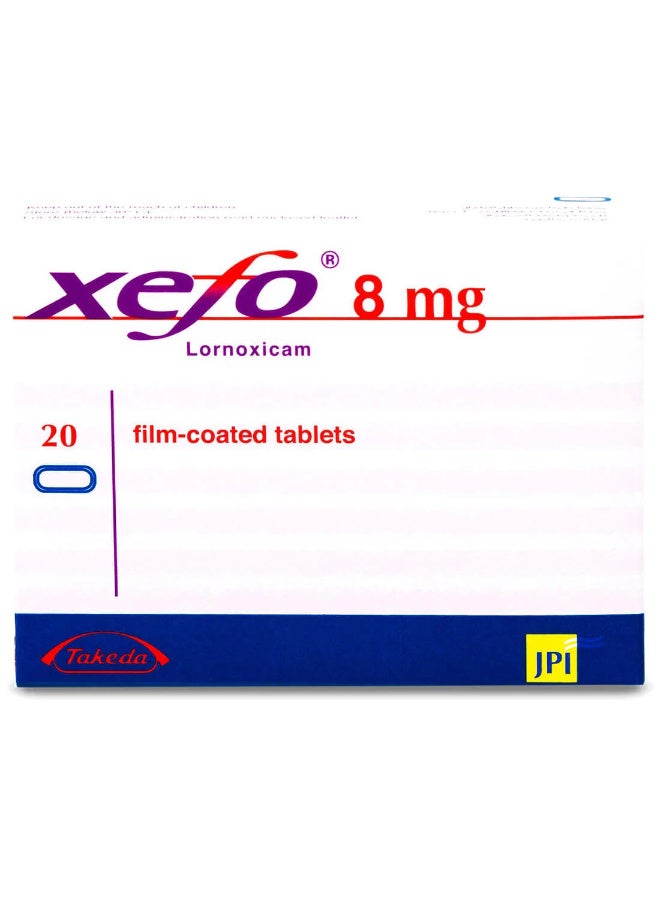 Xefo 8 mg Tablet 20pcs - Image 1